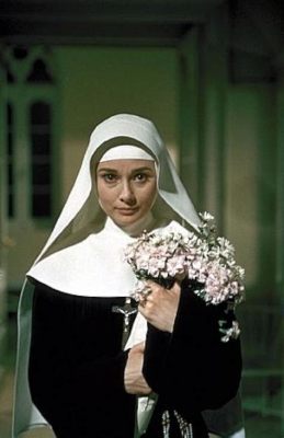 The Nun's Story!  a moving tale of faith and disillusionment starring the talented Audrey Hepburn!